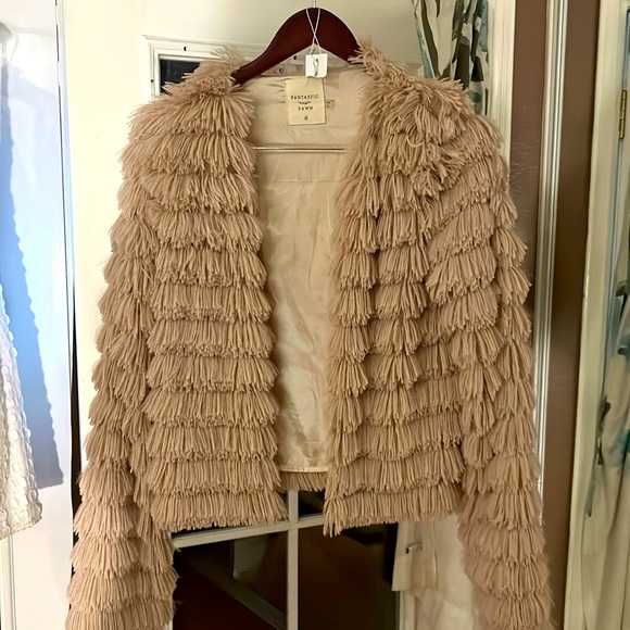 Fantastic Fawn Jackets & Blazers - Cutest softest lined jacket never worn, brand-new w Tags medium, could fit large